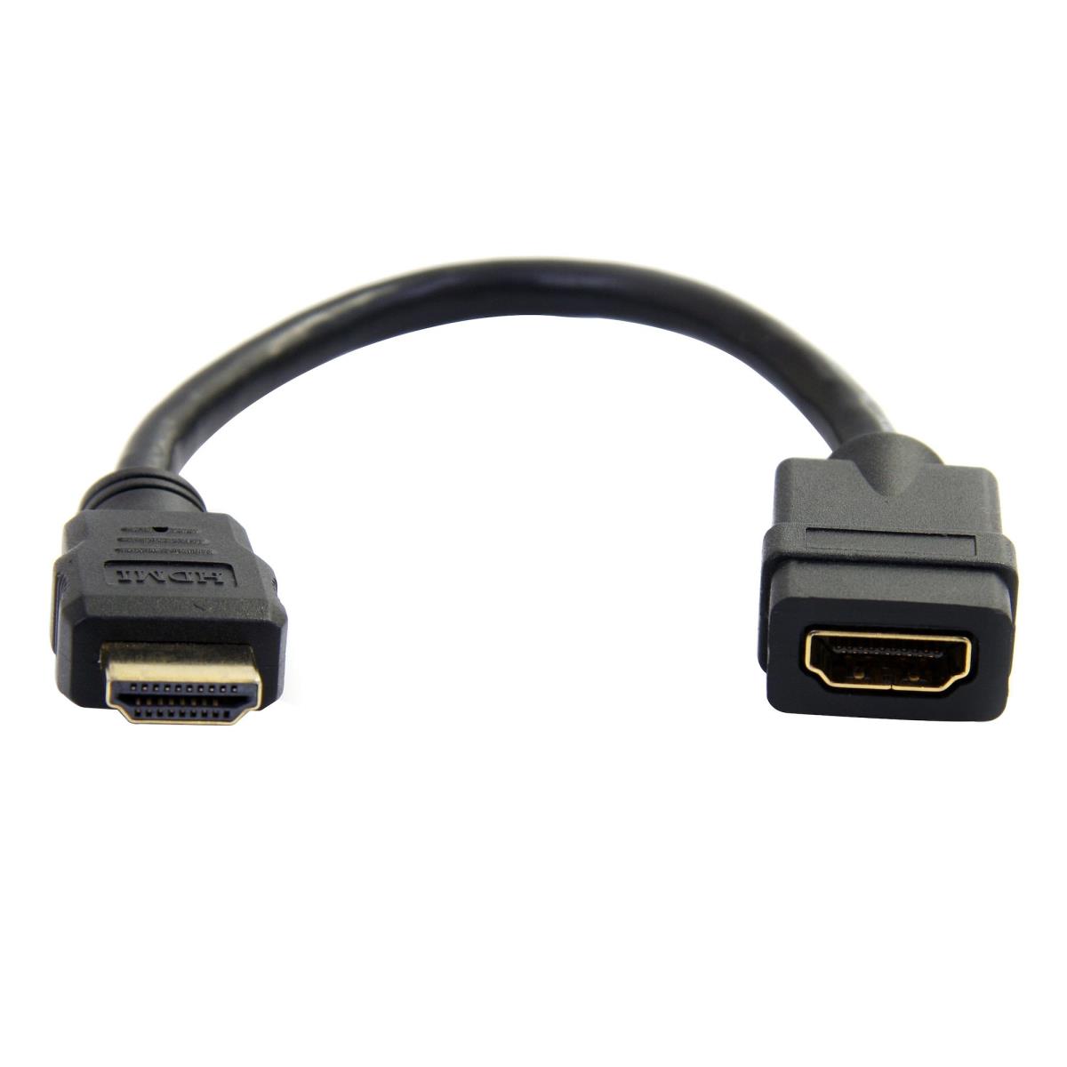 STARTECH.COM Hdmi Port Saver Digital Vid Cable M/f 6in