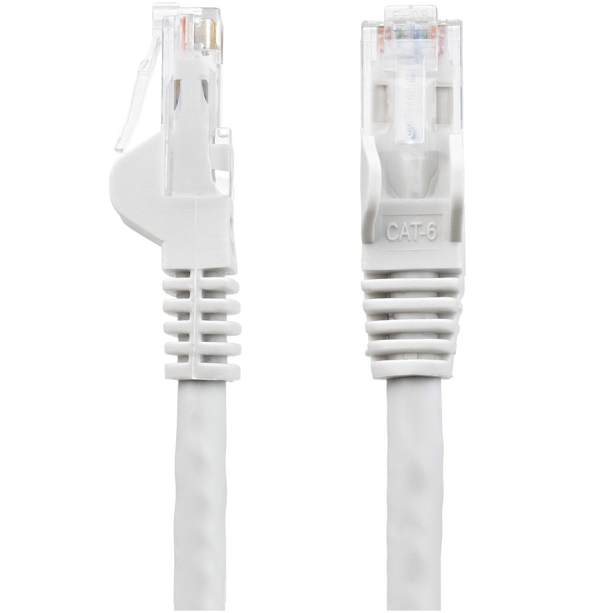 STARTECH.COM Patch Cable - CAT6 - Utp - Snagless - 15m  - White