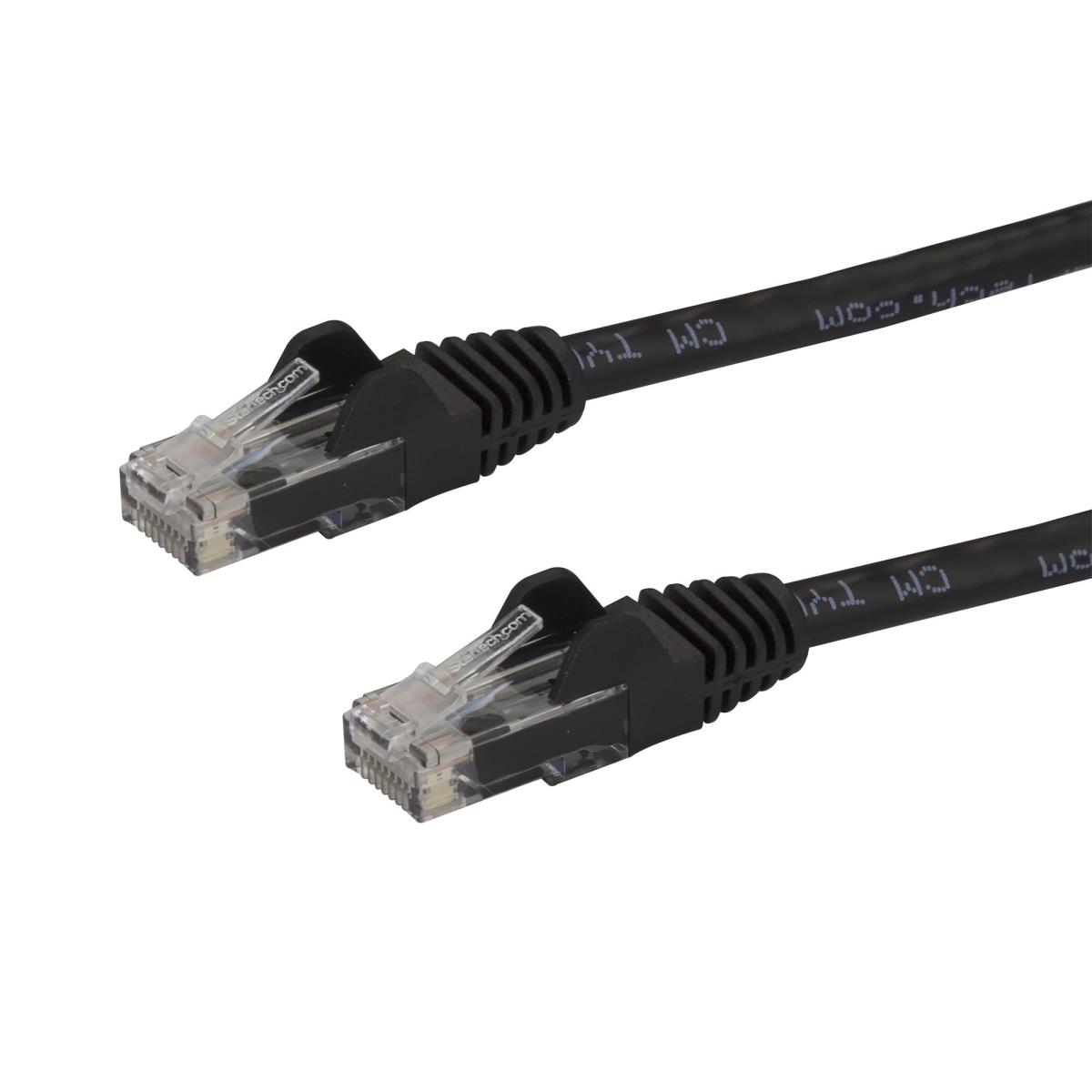 STARTECH.COM Patch Cable - CAT6 - Utp - Snagless - 23m - Black - Etl Verified