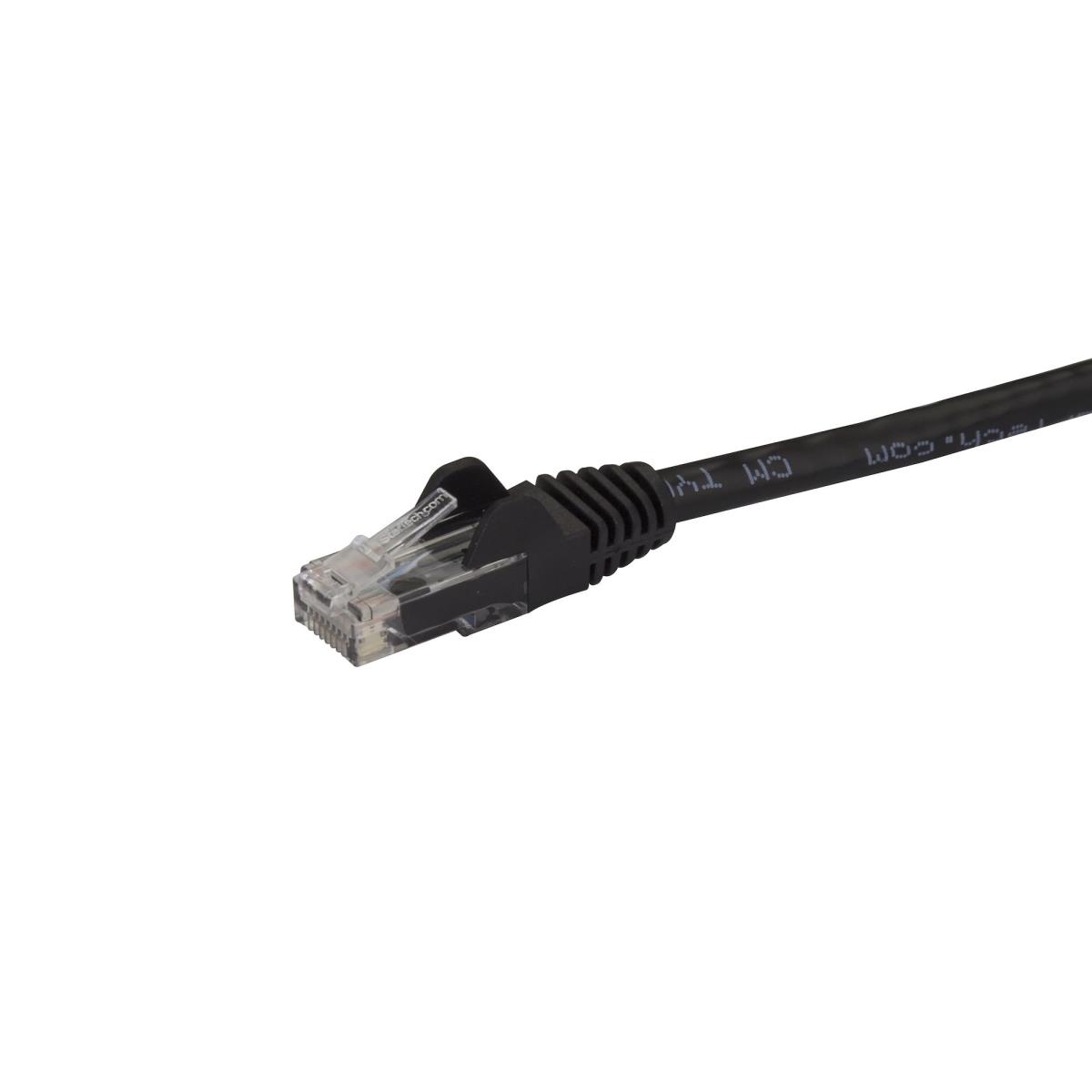 STARTECH.COM Patch Cable - CAT6 - Utp - Snagless - 23m - Black - Etl Verified