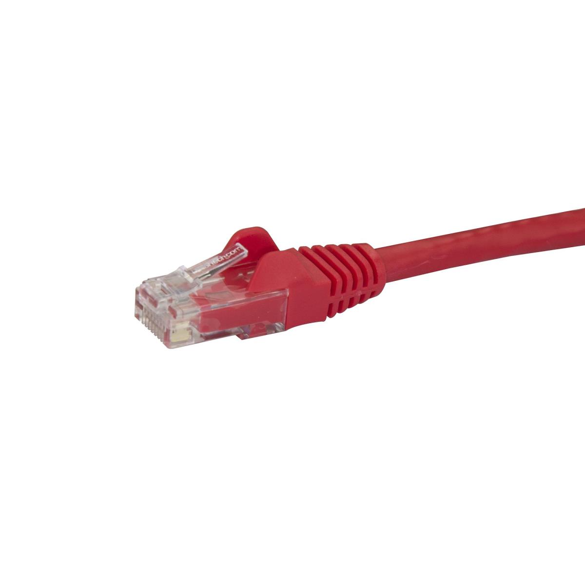 STARTECH.COM Patch Cable - CAT6 - Utp - Snagless - 23m - Red - Etl Verified