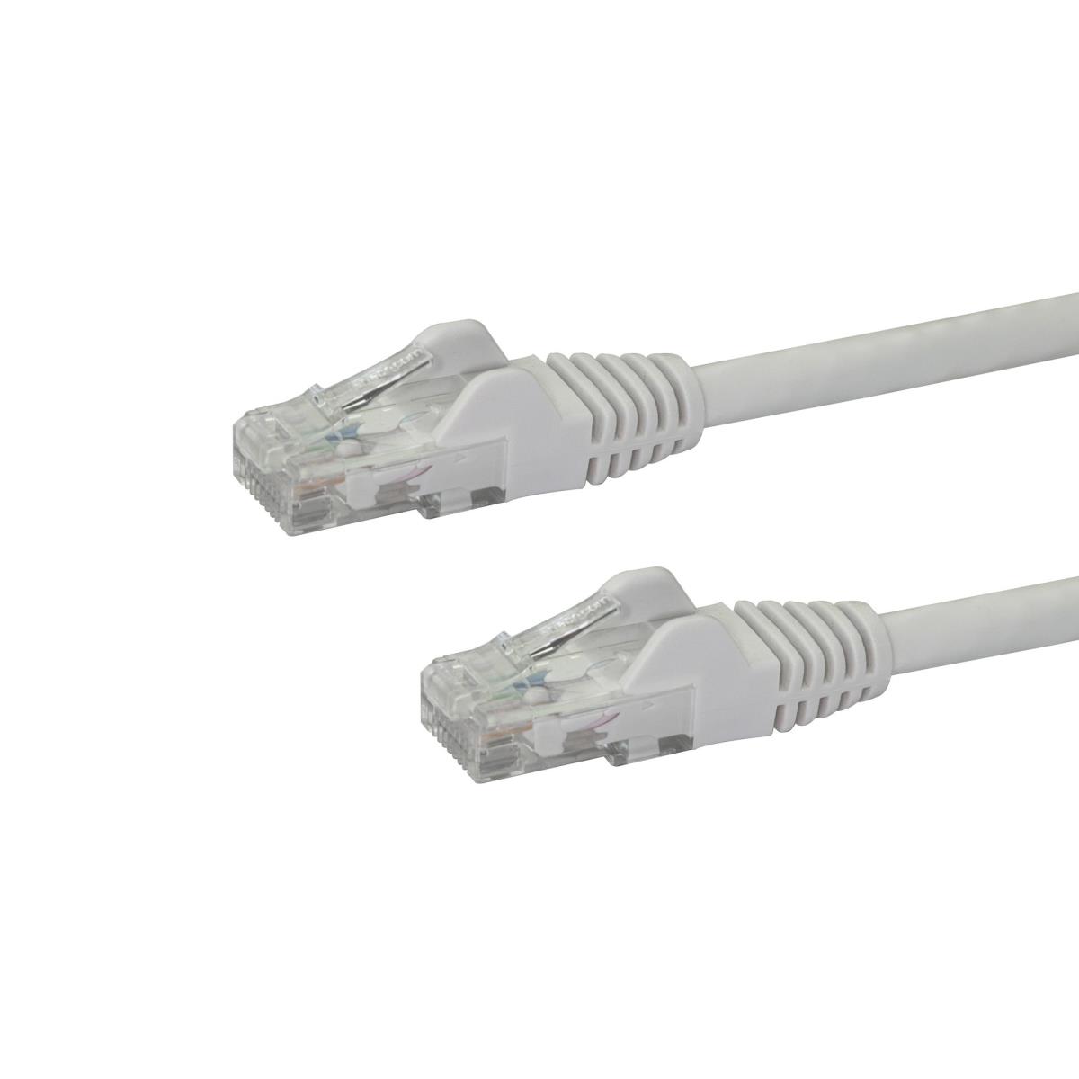 STARTECH.COM Patch Cable - CAT6 - Utp - Snagless - 23m - White - Etl Verified