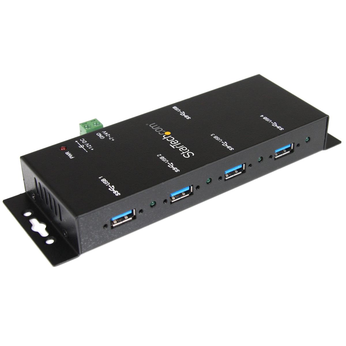 STARTECH.COM Mountable 4 Port Rugged Indstrl Superspeed USB3.0 Hub