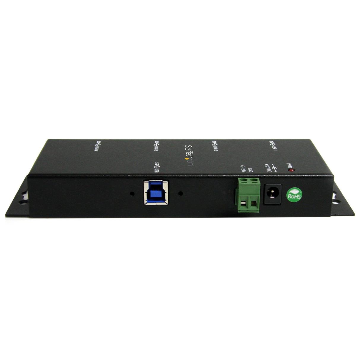 STARTECH.COM Mountable 4 Port Rugged Indstrl Superspeed USB3.0 Hub