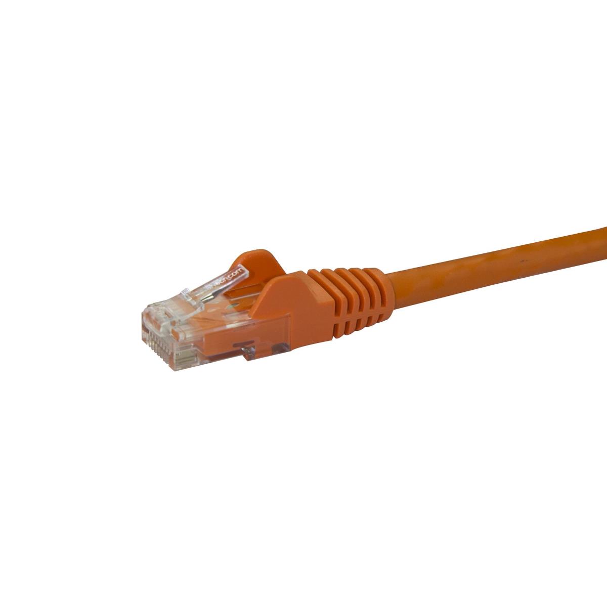 STARTECH.COM Patch Cable - CAT6 - Utp - Snagless - 23m - Orange - Etl Verified