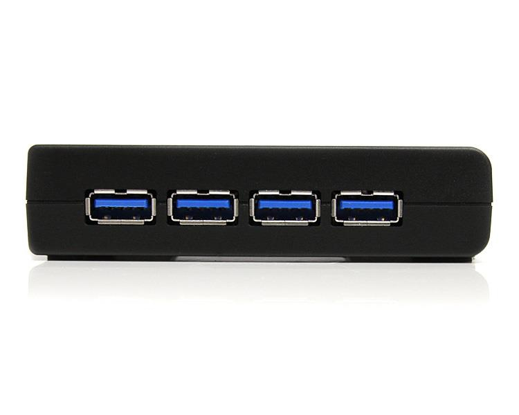 STARTECH.COM Superspeed USB 3.0 Hub 4 Port Black