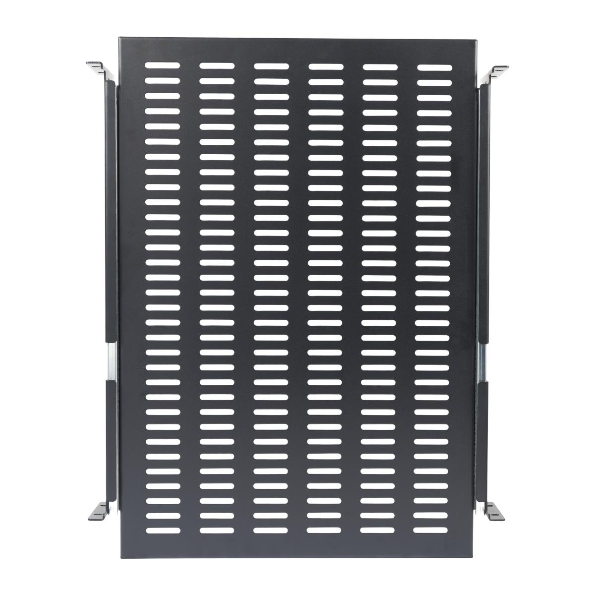 STARTECH.COM Vented Adjustable Depth Sliding Server Rack Cabinet Shelf 19in