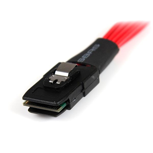 STARTECH.COM Serial Attached Scsi SAS Cable - Sff-8087 To 4x Latching SATA 50cm
