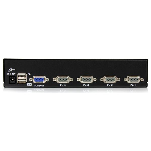 STARTECH.COM KVM Switch 4 Port 1u Rack Mount USB With Osd