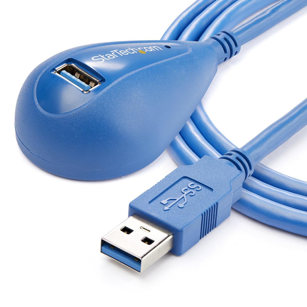 STARTECH.COM Desktop Superspeed USB 3.0 Extension Cable - A To A M/f 1.5m