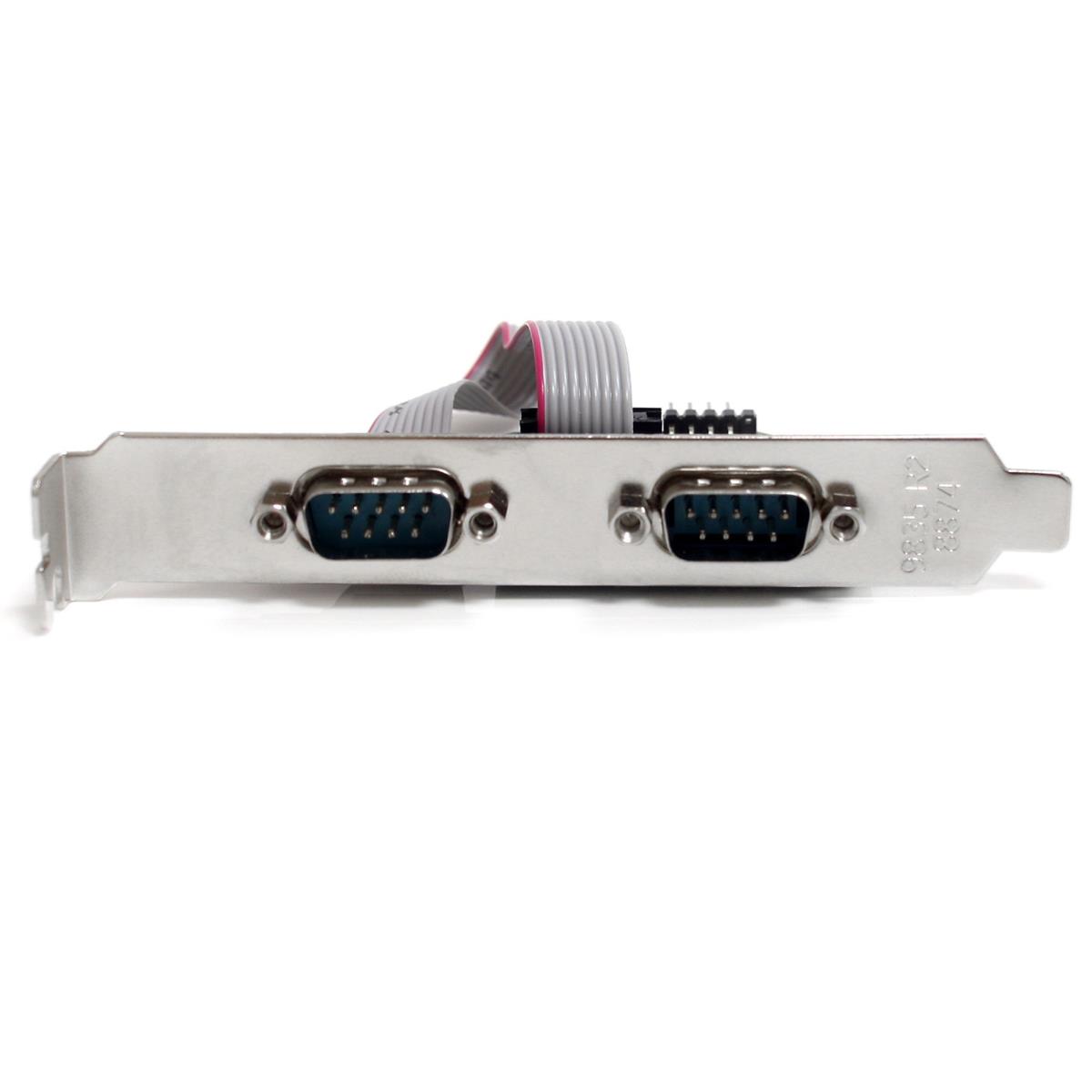 STARTECH.COM 24in Internal USB Motherboard Header To 2 Port Serial Rs232 Adapter