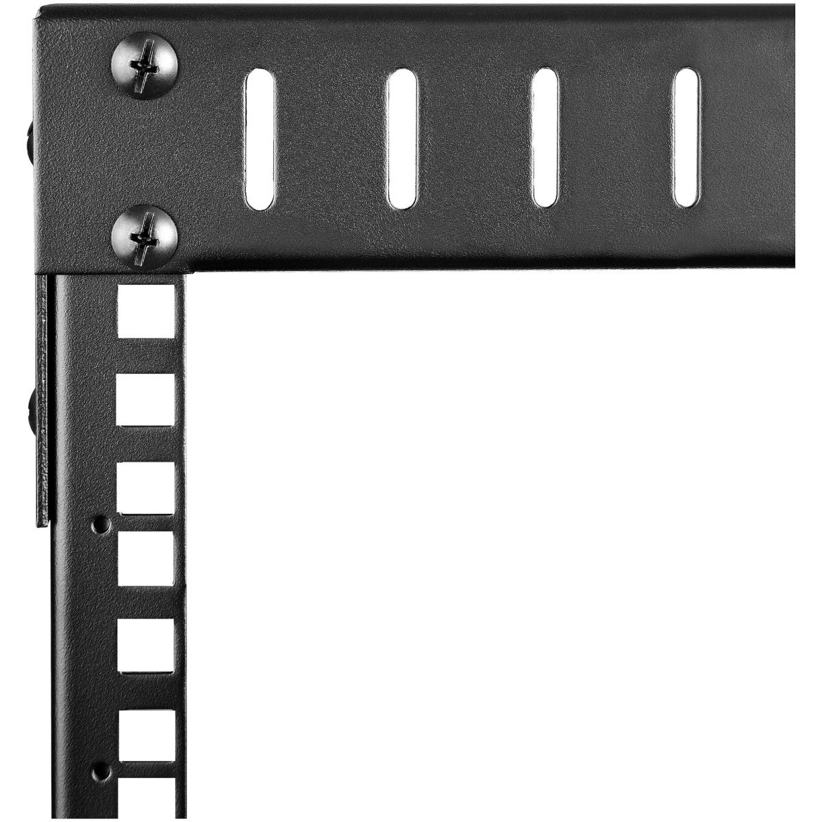 STARTECH.COM 8u Open Frame Wall Mount Equipment Rack - Adjustable Depth