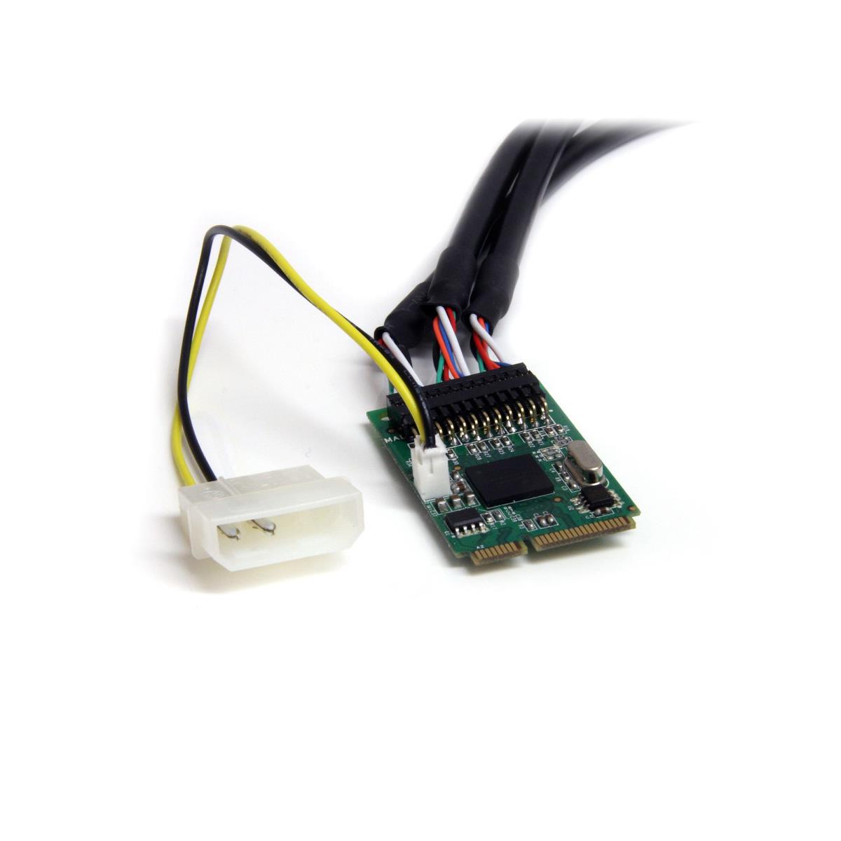 STARTECH.COM Firewire Card Adapter 3 Port 2b 1a 1394 Mini Pci-e
