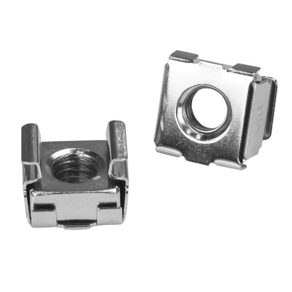 STARTECH.COM M6 Mounting Screws And Cage Nuts 100 Pkg
