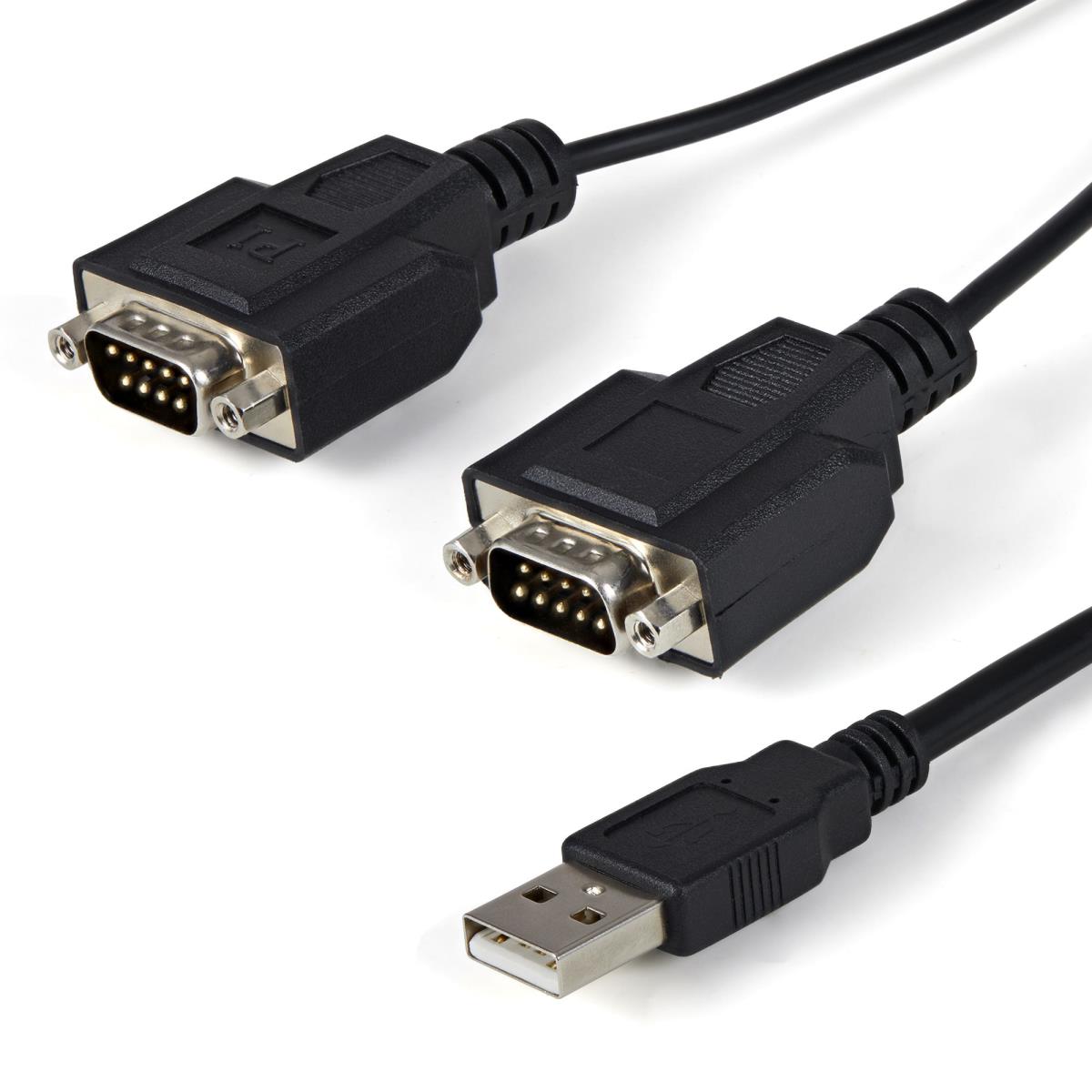 STARTECH.COM Ftdi USB To Serial Adapter Cable With Com Retention 2port