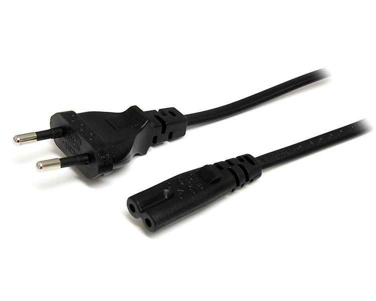 STARTECH.COM Standard Laptop Power Cord Eu To C7 2m