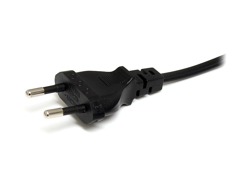 STARTECH.COM Standard Laptop Power Cord Eu To C7 2m