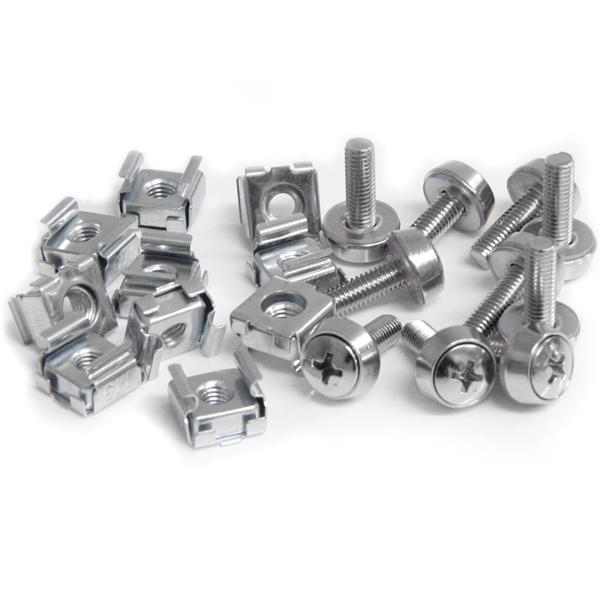 STARTECH.COM M5 Cage Nuts For Server Rack Cabinet - 50 Pack