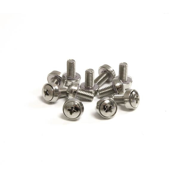 STARTECH.COM M6 Mounting Screws For Server Rack Cabinet 50pack
