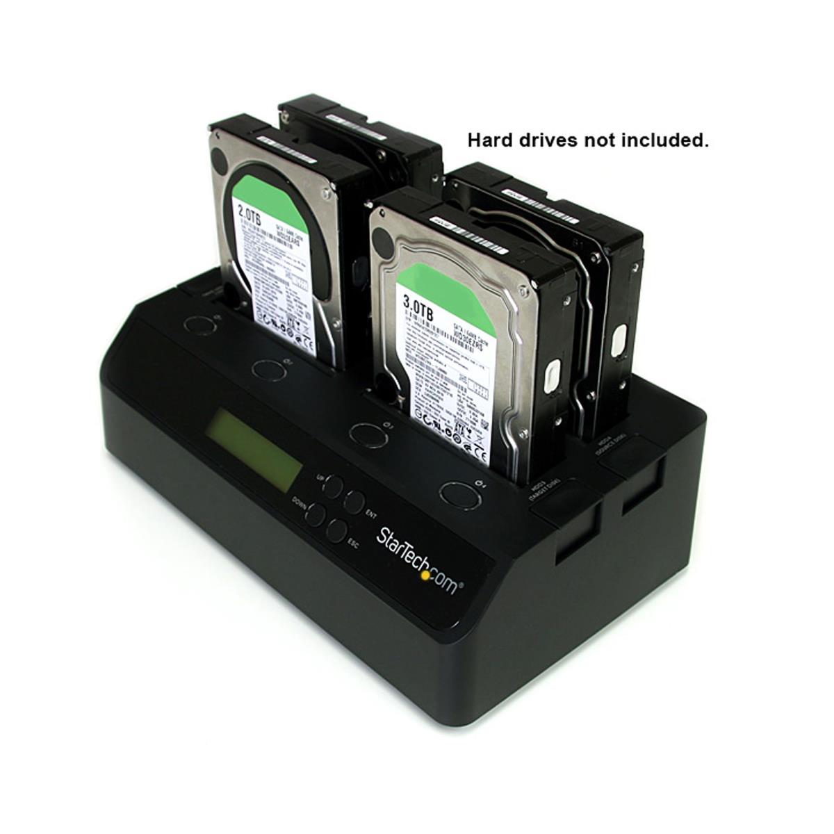 STARTECH.COM Hard Drive Duplicator Dock 4 Bay USB 3.0 Esata To SATA 1:3