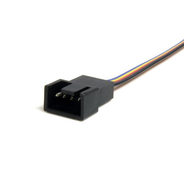STARTECH.COM Fan Power Extension Cable 12in 4 Pin - M/f