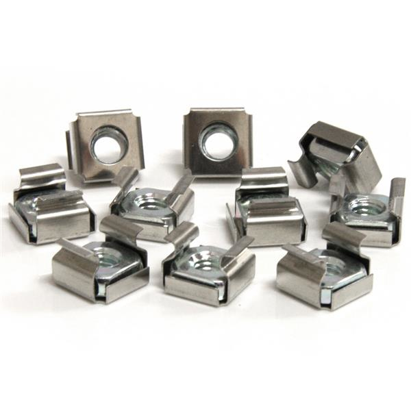 STARTECH.COM M6 Cage Nuts For Server Rack Cabinet 50pkg