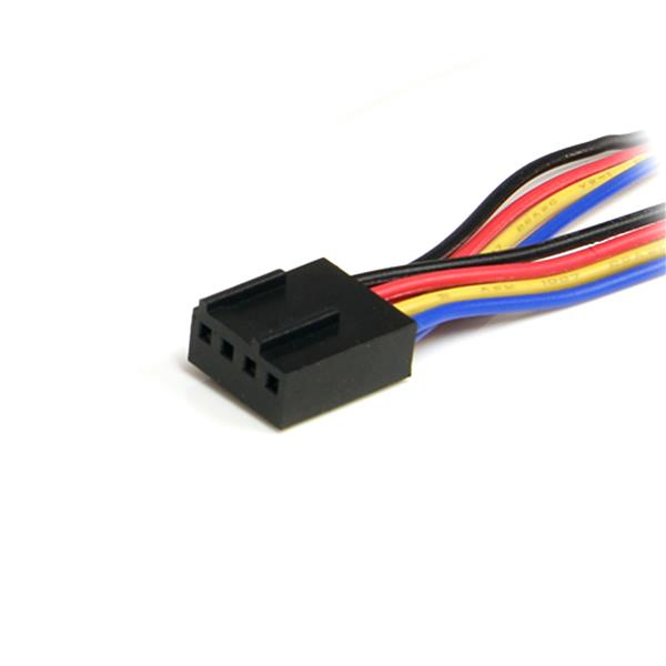 STARTECH.COM Pwm Fan Extension Power Y Cable F/m 4 Pin 12in