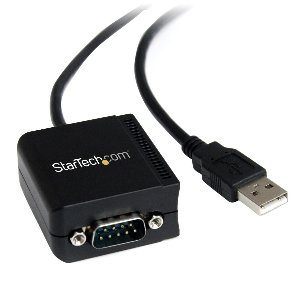 STARTECH.COM Ftdi USB To Serial Rs232 Adapter Cable With Isolation 1port