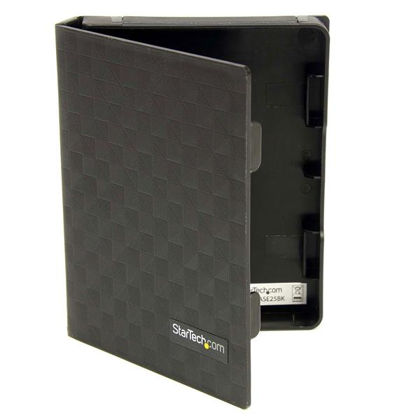 STARTECH.COM Anti-static Hard Drive Protector Case 2.5in - Black 3-pk