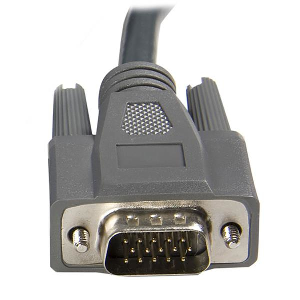 STARTECH.COM Cable For KVM Ultra-thin USB Vga 2-in-1 2m