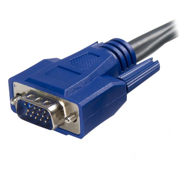 STARTECH.COM Cable For KVM Ultra-thin USB Vga 2-in-1 2m