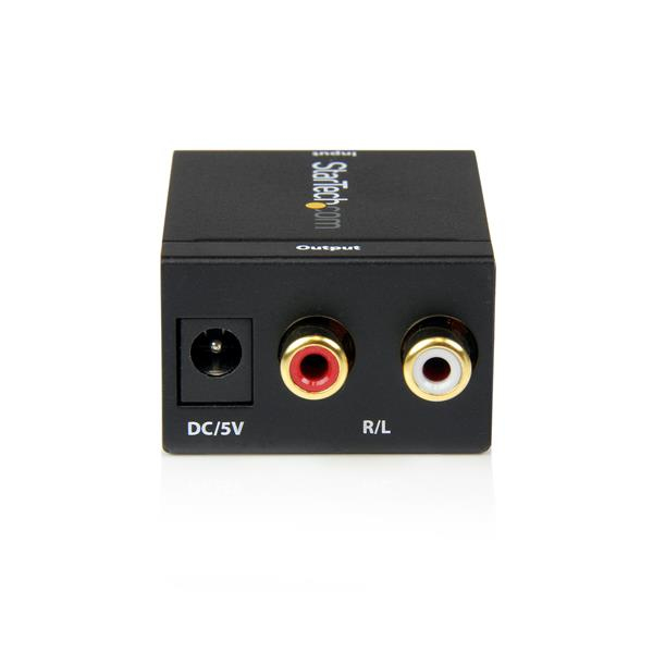STARTECH.COM Spdif Digital Coax Or Toslink Stereo Rca Audio Converter