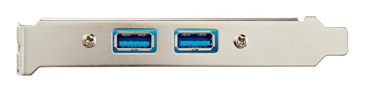 STARTECH.COM Plate Adapter 2 Port USB 3.0 A Female Slot