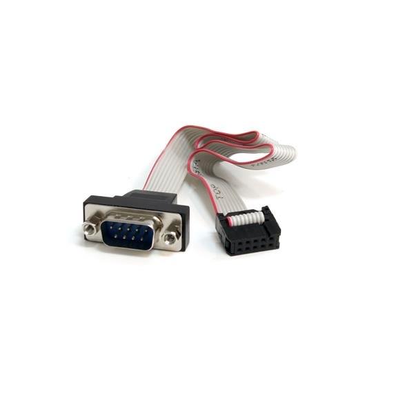 STARTECH.COM Serial To 10pin Header Panel Mount Cable 16in/9pin
