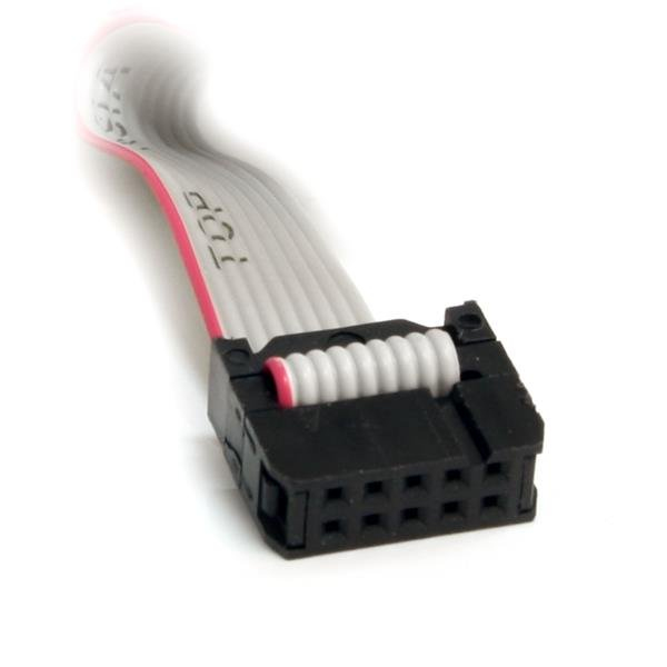 STARTECH.COM Serial To 10pin Header Panel Mount Cable 16in/9pin