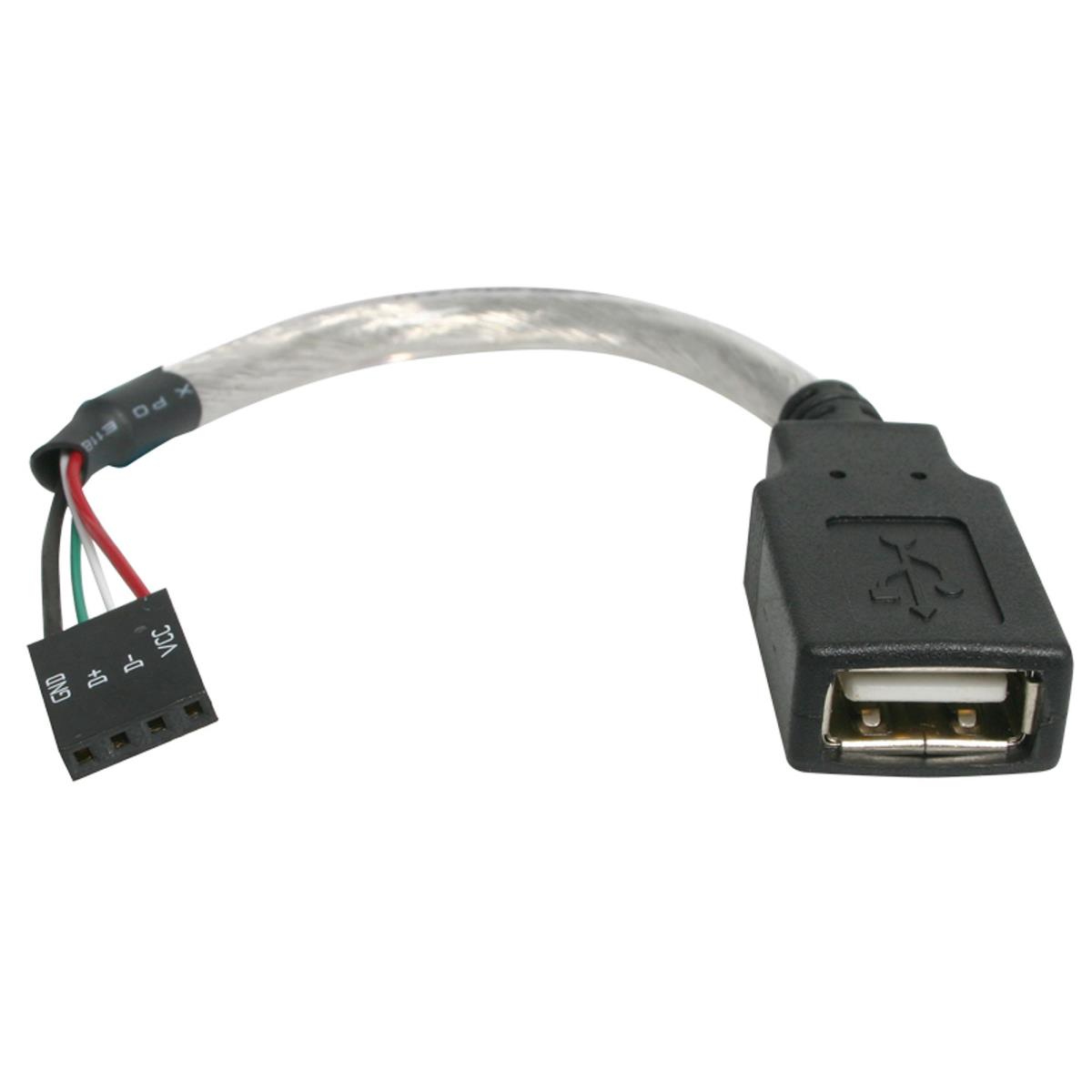 STARTECH.COM USB Motherboard Header Adapter 6in