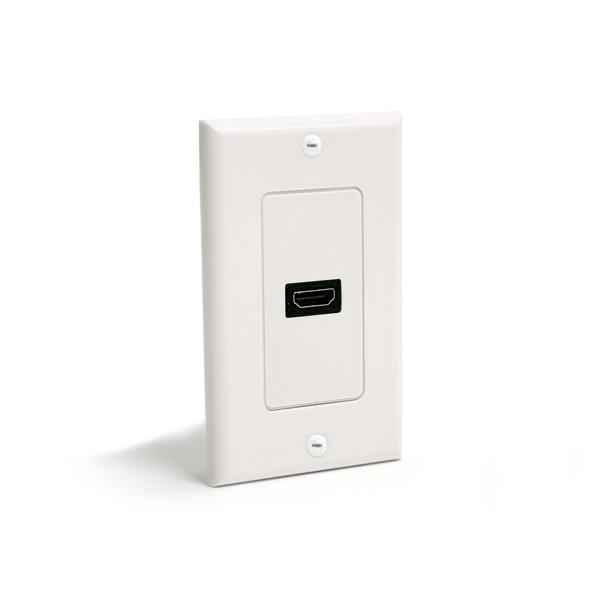 STARTECH.COM Single Outlet Female Hdmi - Wall Plate White