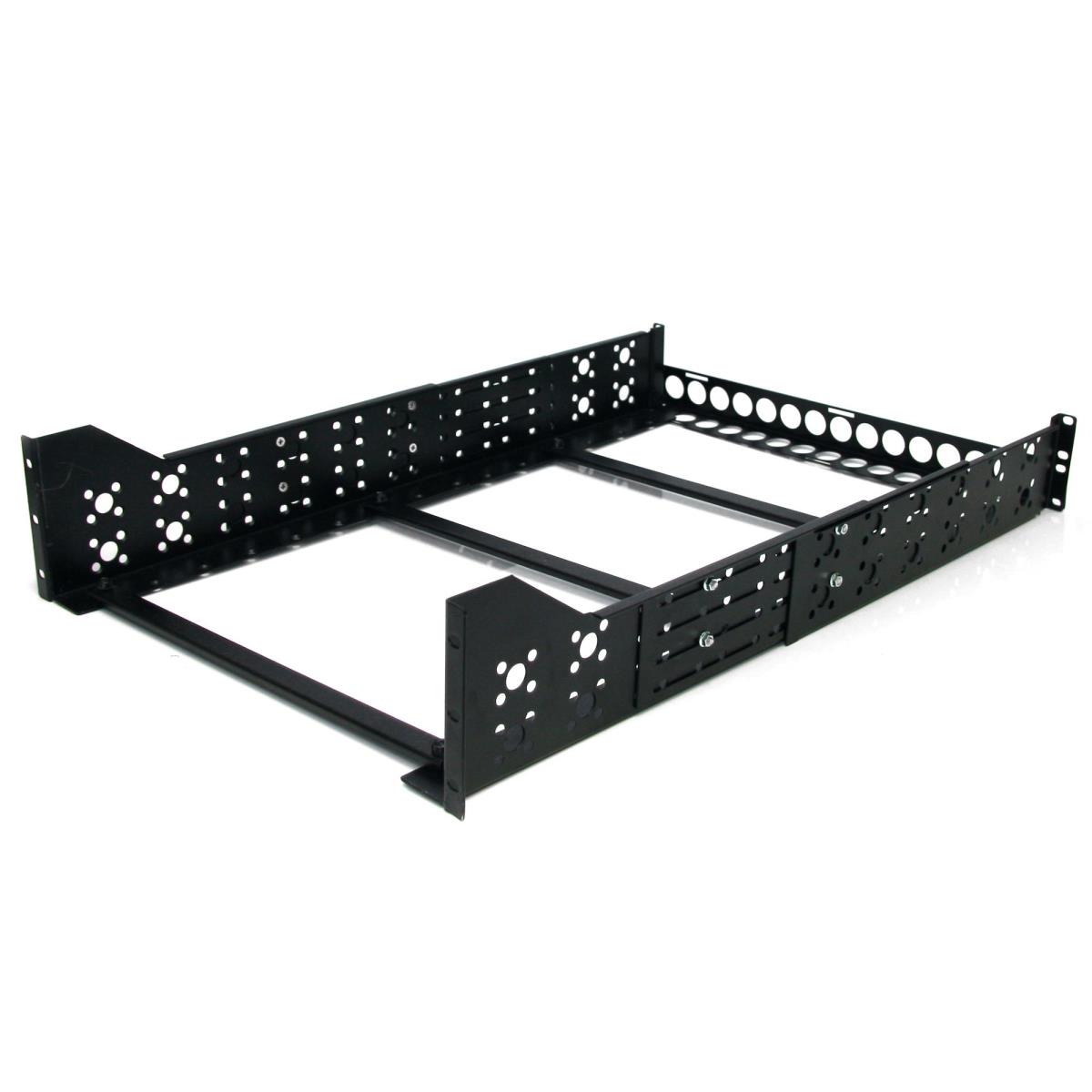 STARTECH.COM Universal Server Rack Rails 3u Fixed 19 Inch Adjustable Depth