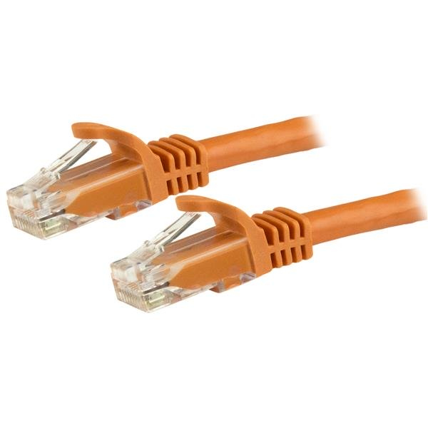 STARTECH.COM Patch Cable - CAT6 - Utp - Snagless - 15m - Orange