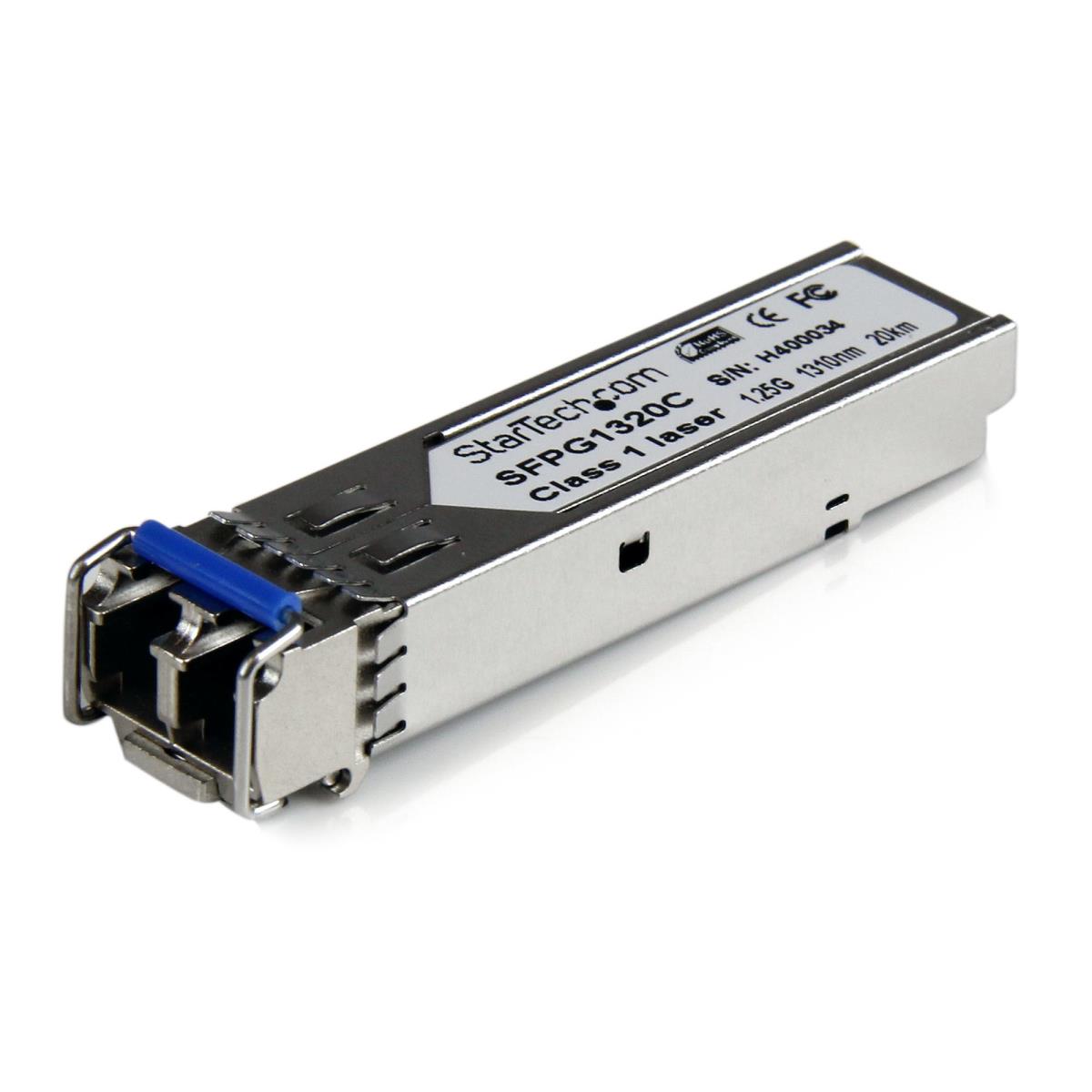 STARTECH.COM Fiber Sfp Transceiver 1.25GBps Gigabit 1310nm GBic Sm Lc W/ Ddm - 20km