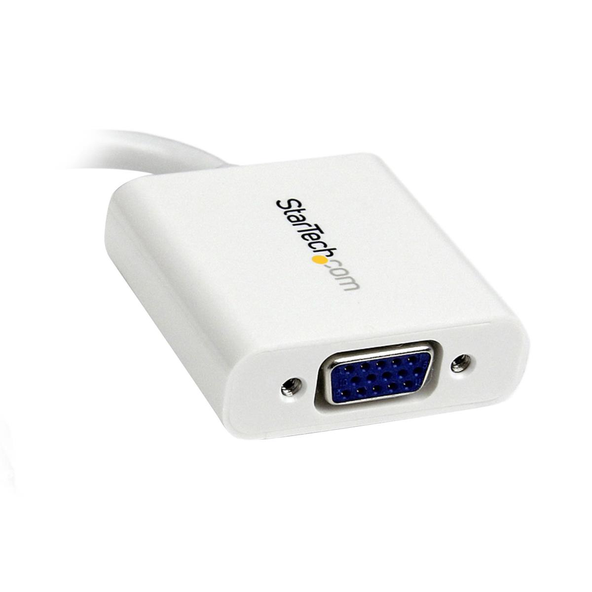 STARTECH.COM Mini DisplayPort To Vga Video Adapter Converter - White