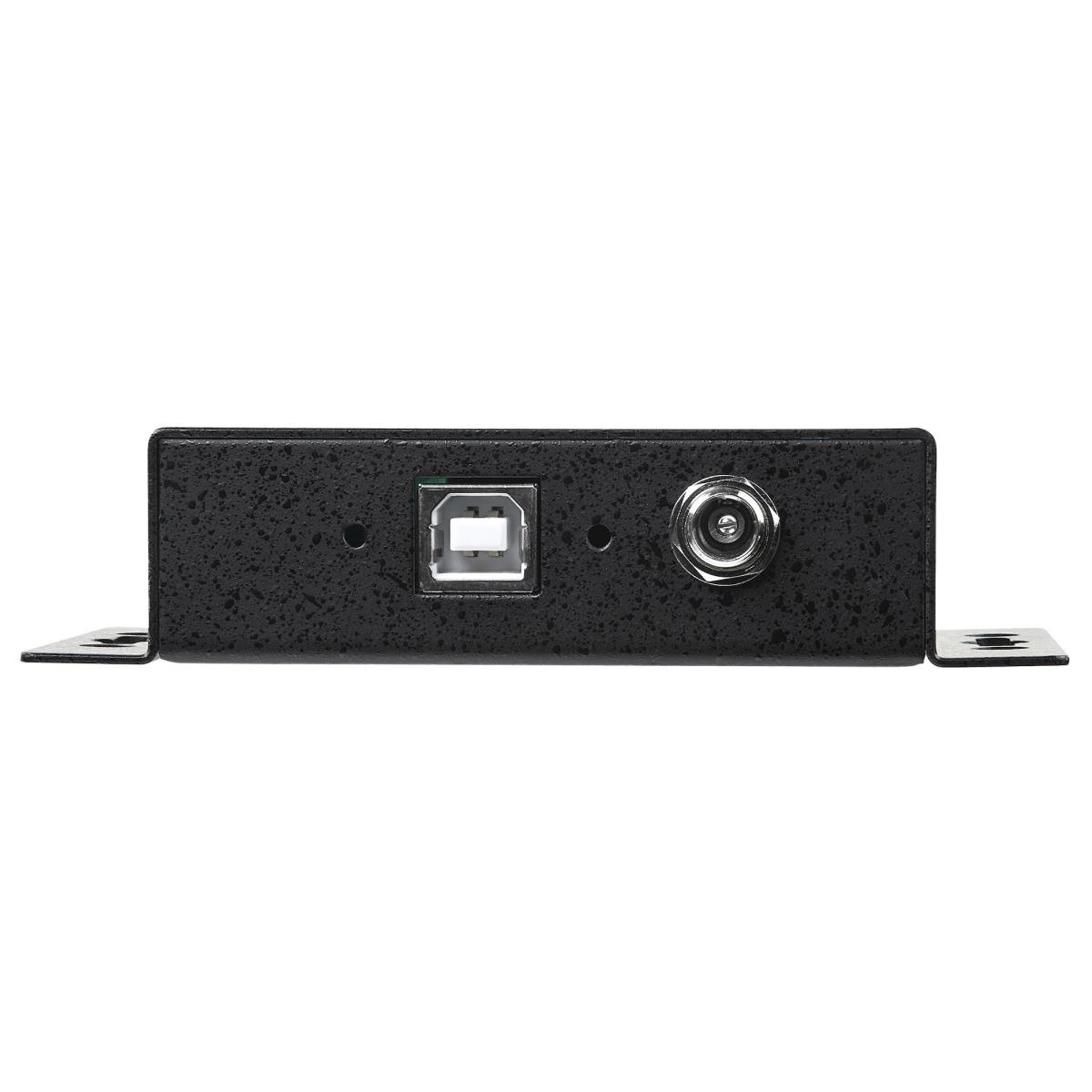 STARTECH.COM 2 Port Industrial Wall Mountable USB To Serial Adapter Hub With Din Rail ClIPS