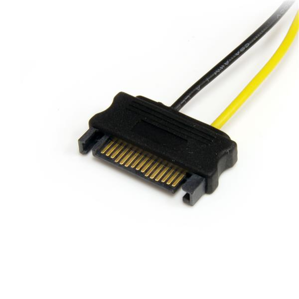 STARTECH.COM SATA Power To 6 Pin Pci-e Video Card Power Cable Adapter 6in