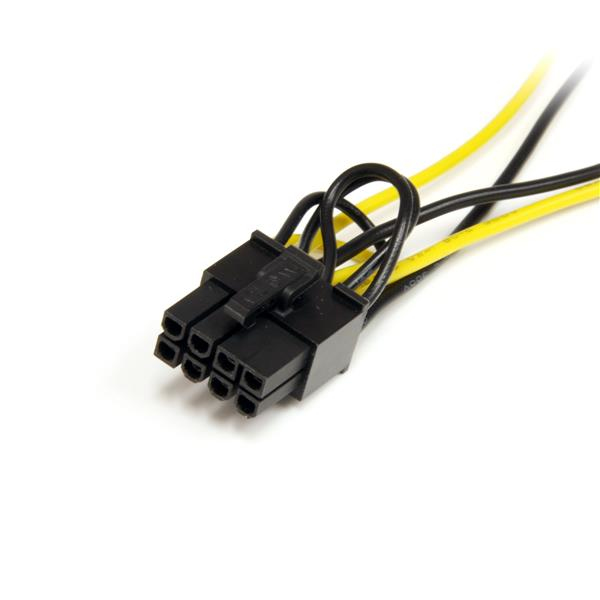 STARTECH.COM SATA Power To 8 Pin Pci-e Video Card Power Cable Adapter 6in