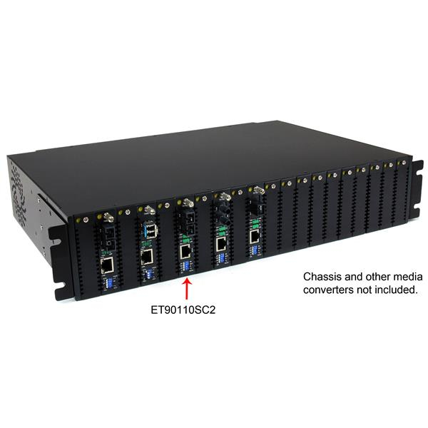 STARTECH.COM Multi Mode Fiber Media Converter Sc 10/100 mbps 2km