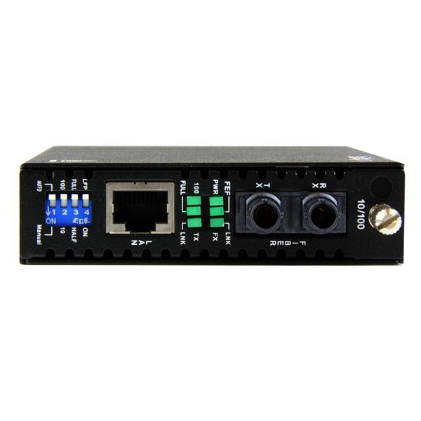 STARTECH.COM Multi Mode Fiber Media Converter St 10/100 mbps 2 Km
