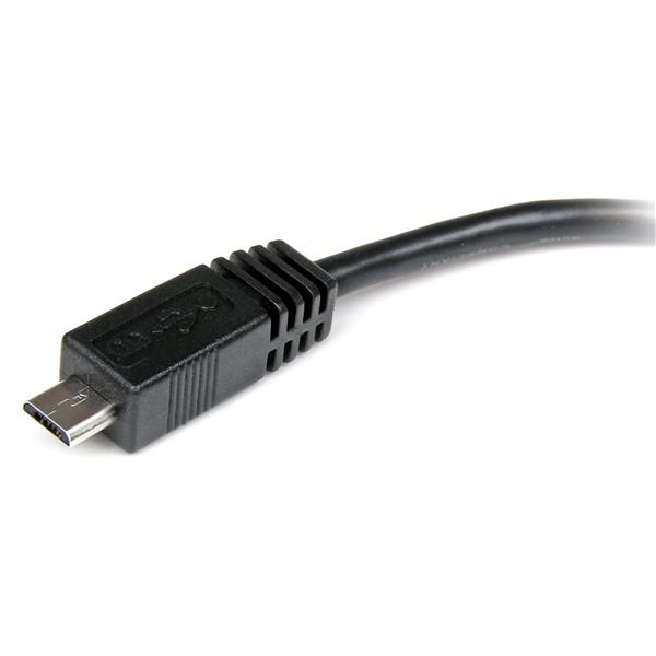 STARTECH.COM Micro USB To Mini USB 2.0 Adapter M/f 6in