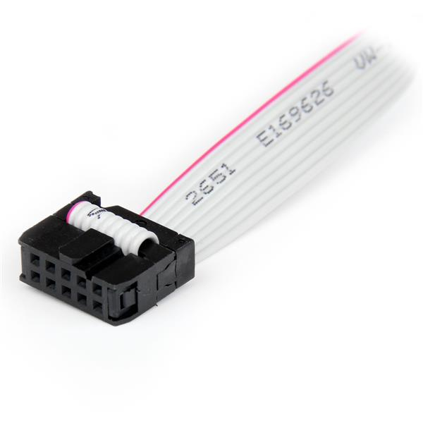 STARTECH.COM Dual Serial Port Header And Bracket - Db-9 To 10 Pin mboard