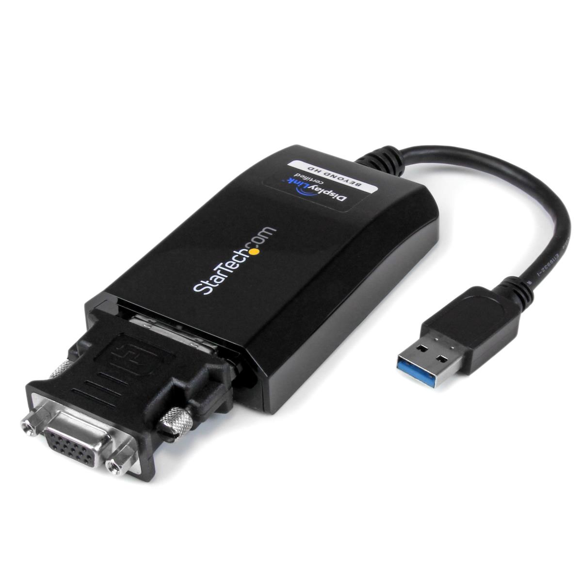 STARTECH.COM USB 3.0 To DVI / Vga External Video Card Multi Monitor Adapter 2048x1152