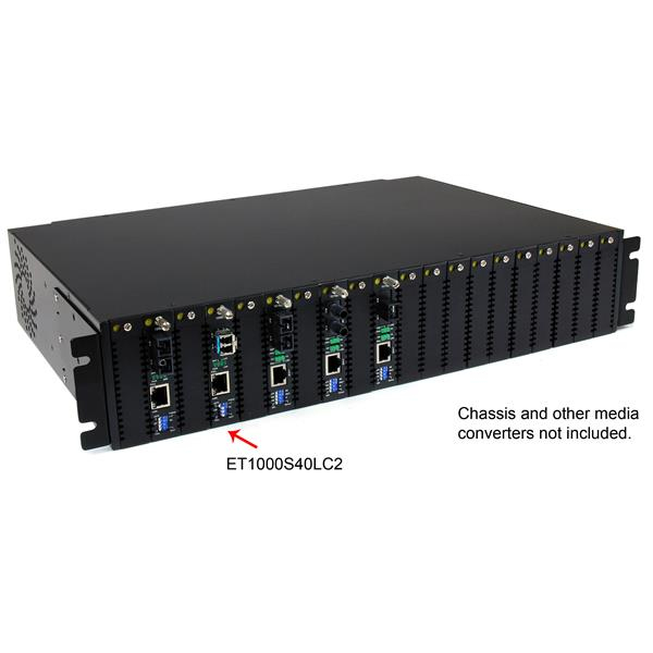 STARTECH.COM Gigabit Single Mode Fiber Media Converter Lc